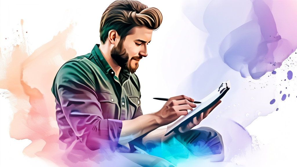 정책자금 직접대출, 이것만은 꼭 확인하세요! (watercolor 스타일)