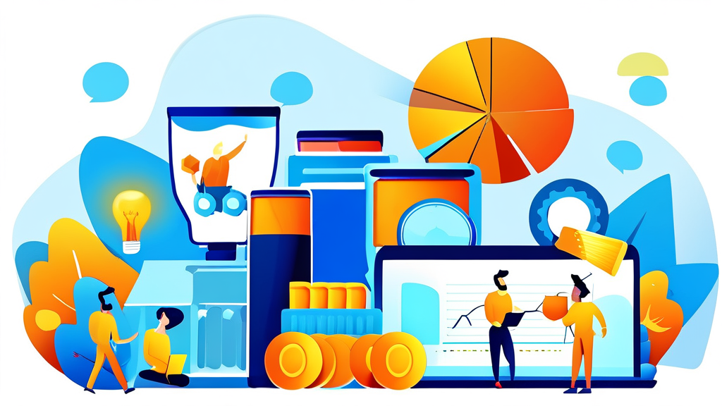 정책자금 직접대출 외 소상공인 지원 정책 알아보기 (cartoon 스타일)