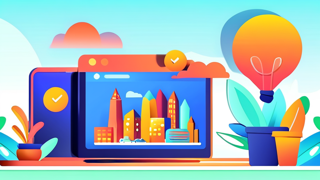 소상공인 바우처 신청 방법 및 절차 상세 안내 (cartoon 스타일)