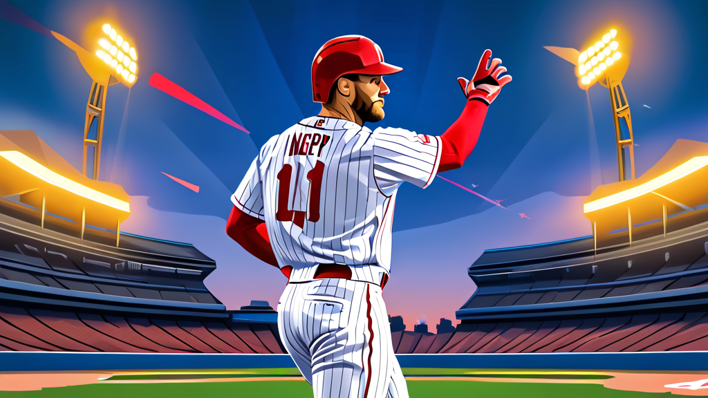 에르난데스의 눈부신 완벽투 (illustration 스타일)