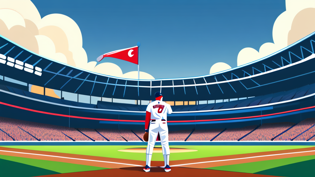 김서현의 깔끔한 마무리: 한화 불펜의 안정감 (illustration 스타일)