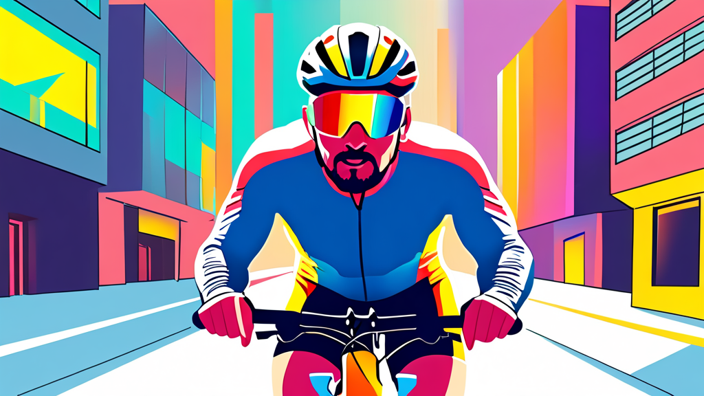 안전하고 즐거운 자전거 이용을 위한 팁 (cartoon 스타일)