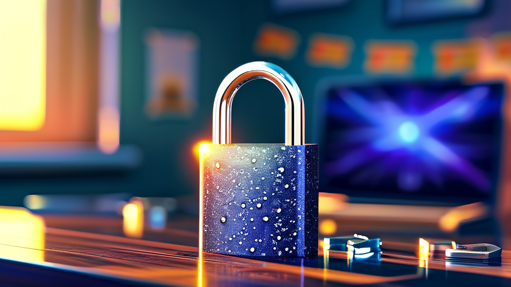 개인정보 유출 사고, 반복되는 이유는? (realistic 스타일)