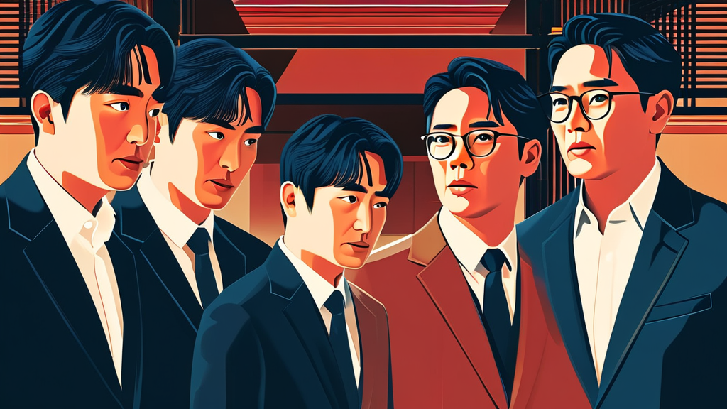 신입사원 강회장 첫방 시청률 분석: 재벌 후계, 사고, 영혼 체인지 1 재벌가 후계 구도와 숨겨진 갈등의 서막 (illustration 스타일)