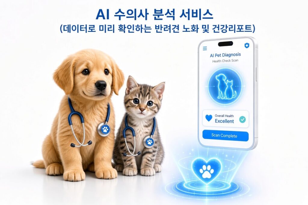 AI 수의사 서비스 소개: 데이터로 미리 확인하는 반려견 노화 및 건강리포트 1 AI 수의사 관련 이미